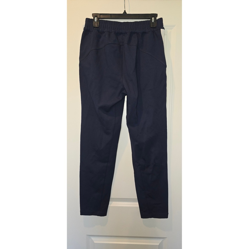 Wilson Sport Professionals Navy Blue Side Stripe Track‎ Pants Mens Size Medium - Picture 2 of 7